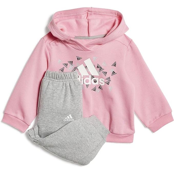 adidas tuta badge of sport graphic rosa kids