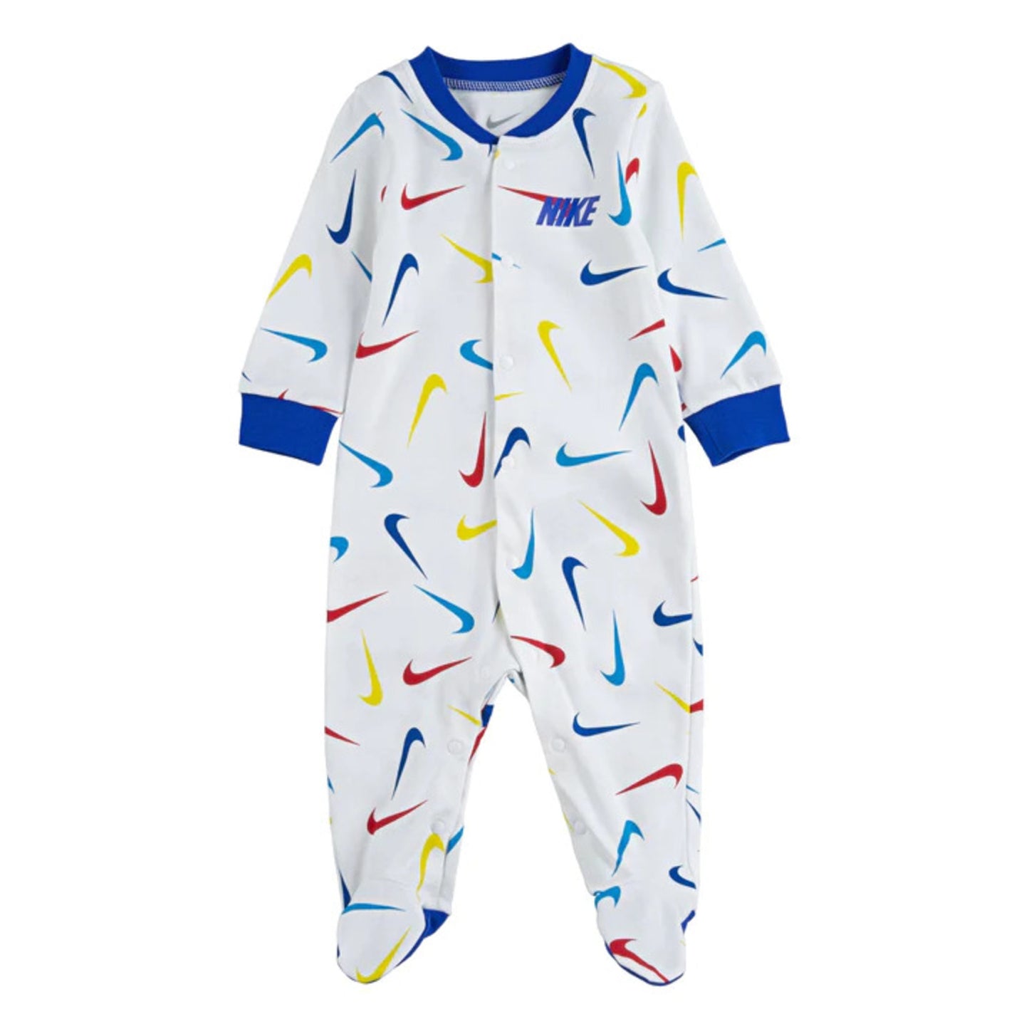 nike baby boy full zip sleep and play footed coverall kids