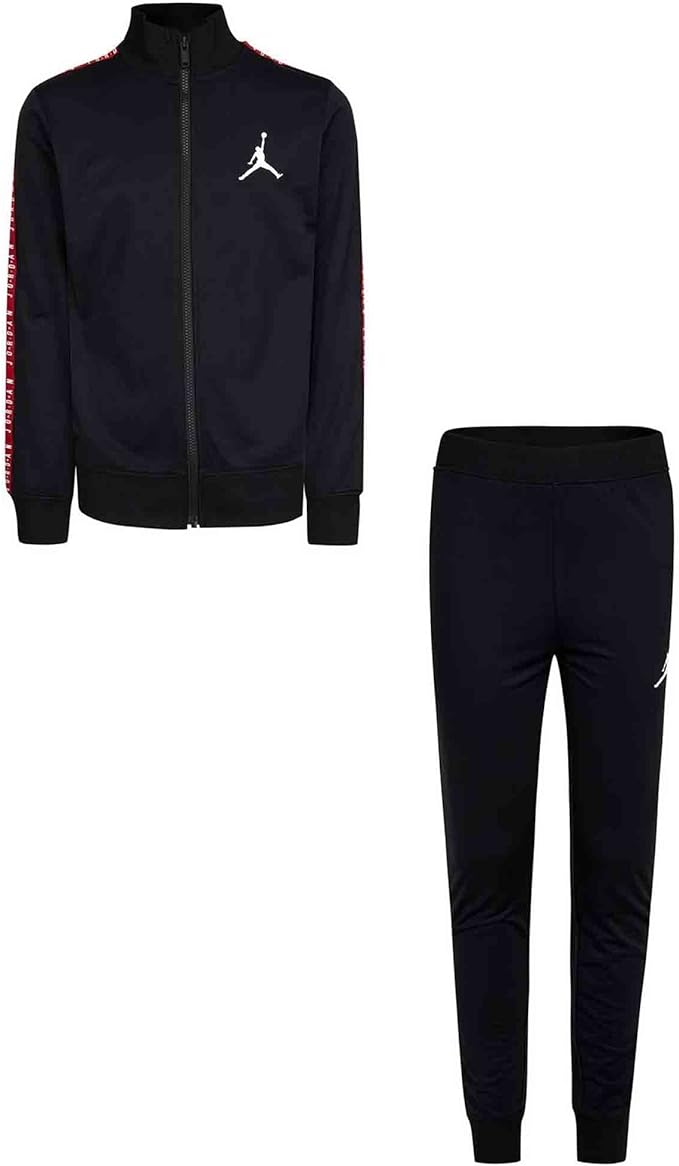 jordan tuta da ragazzo tricot nera kids