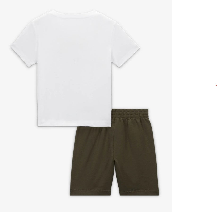 nike completino leave white kids