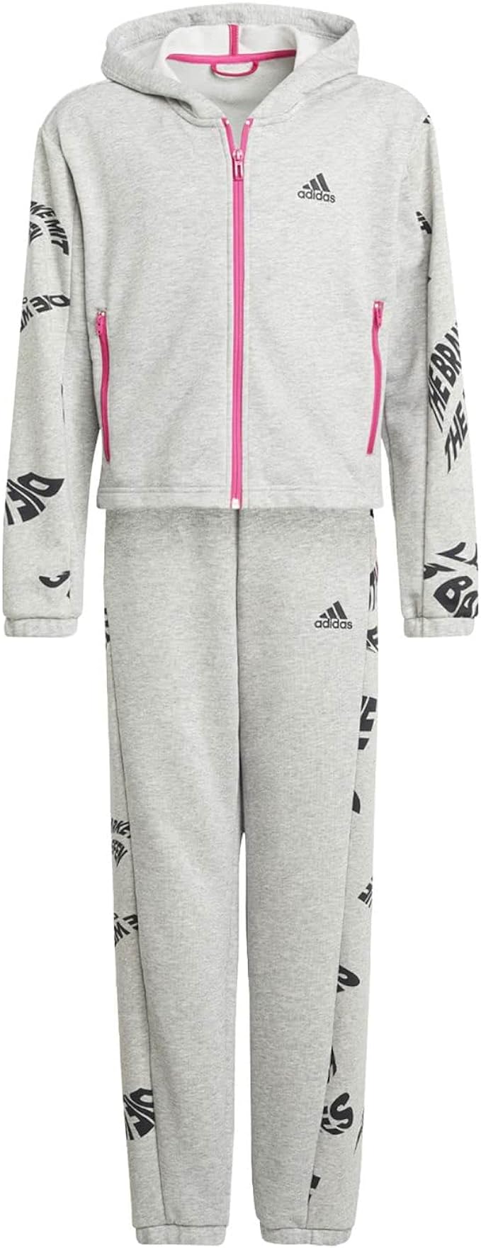 adidas set hooded kids