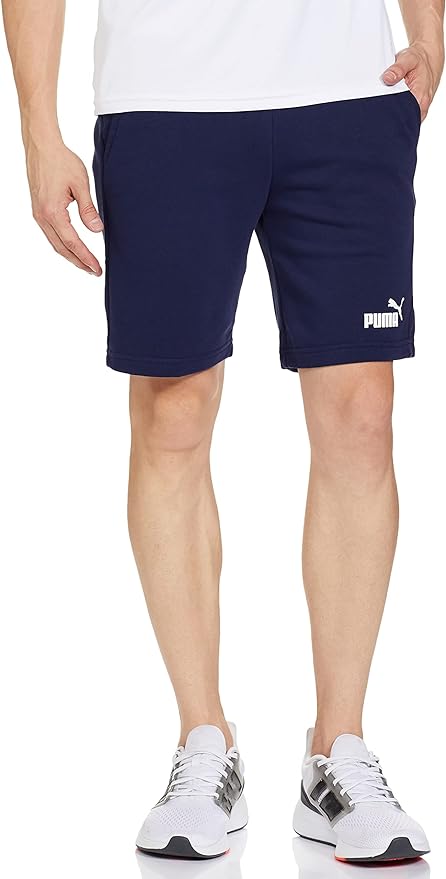 puma ess slim pantaloncini peacoat blu uomo