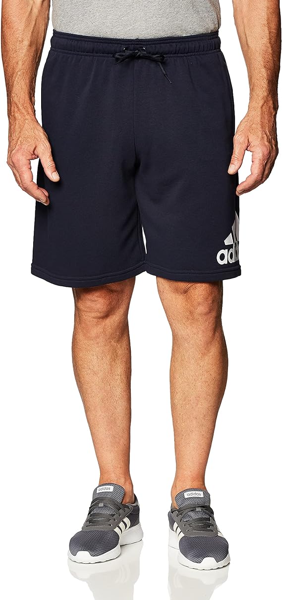 adidas essential logo blu uomo