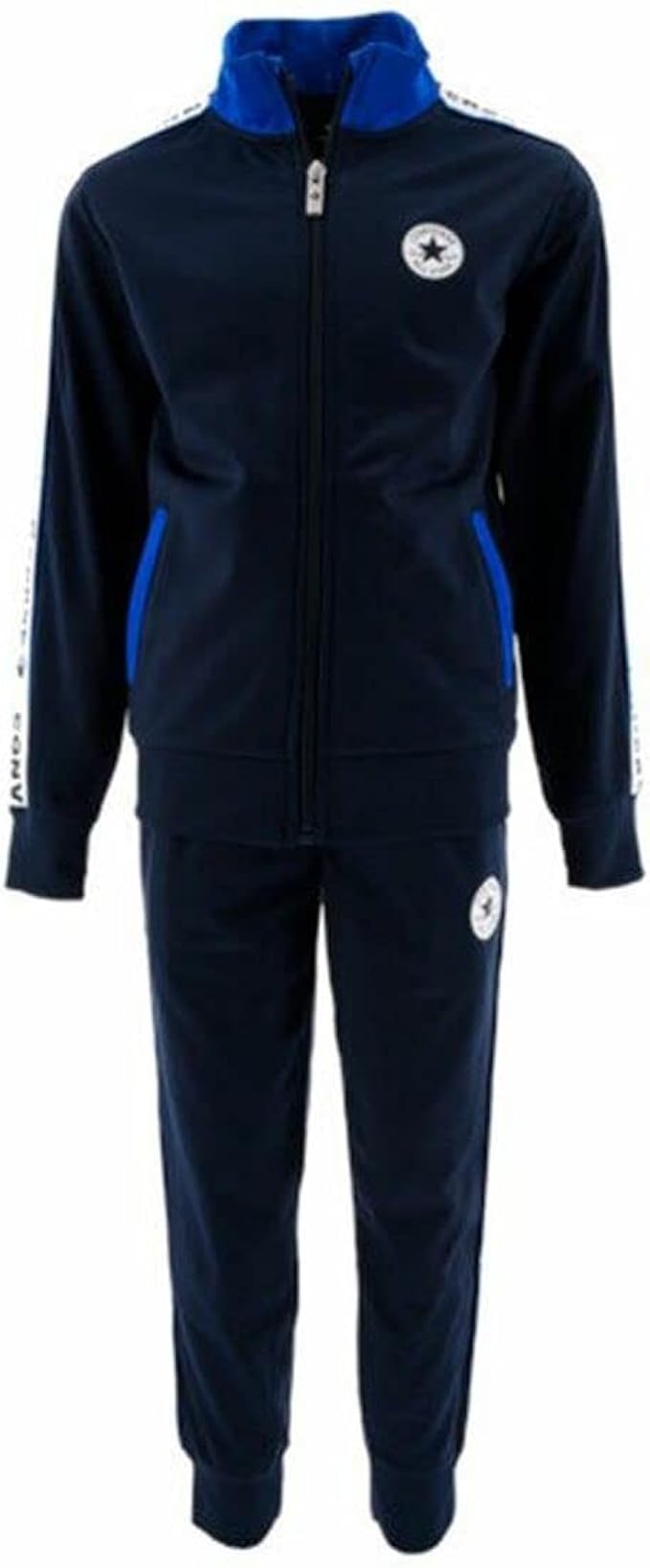 converse tuta da ragazzi chuck tricot blu