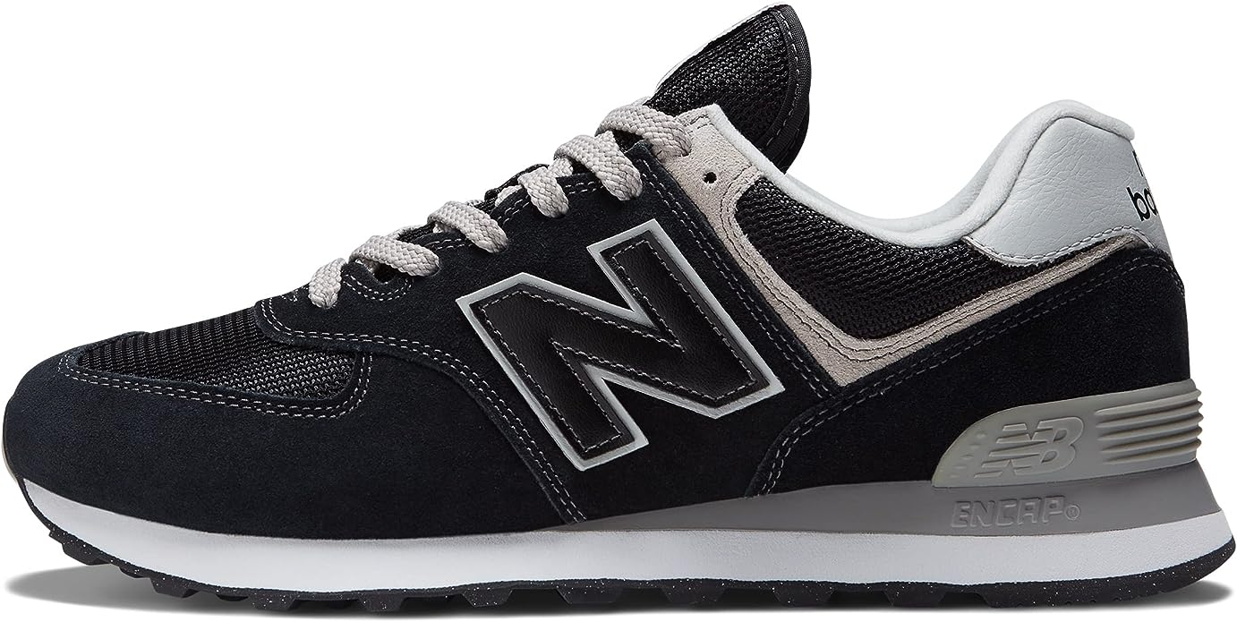 new balance 574 sneaker nero
