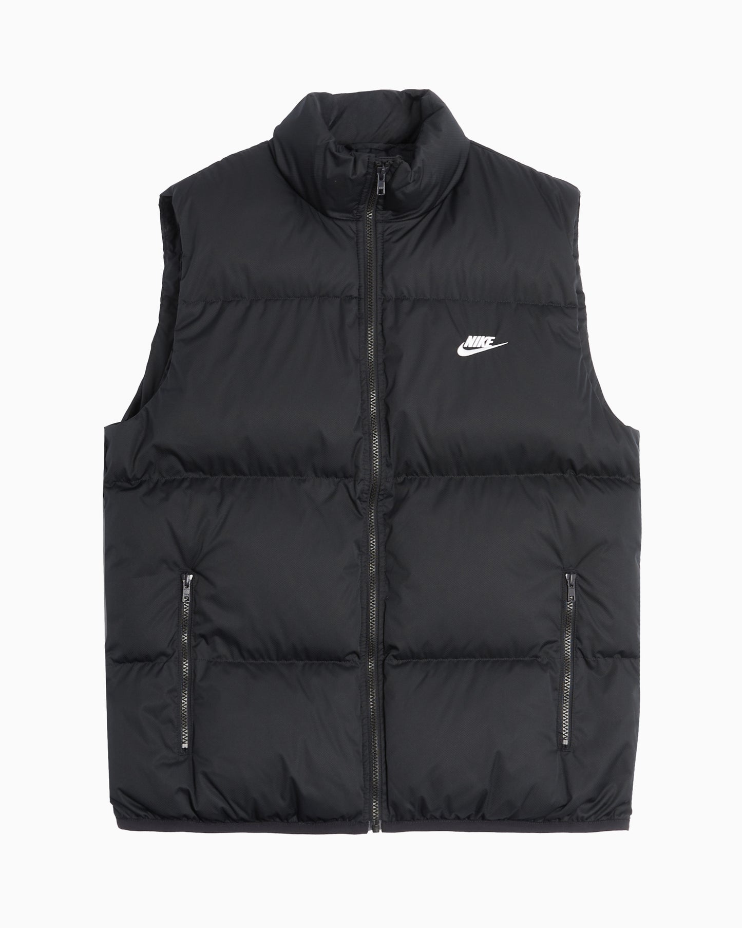 nike sportswear club primaloft piumino smanicato idrorepellente nero uomo