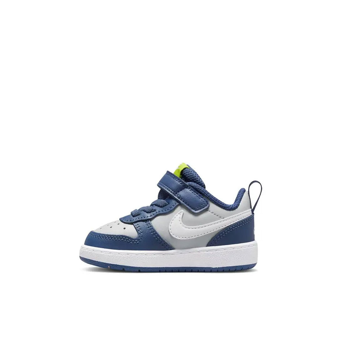 nike court borough low tdv scarpe grigie blu kids
