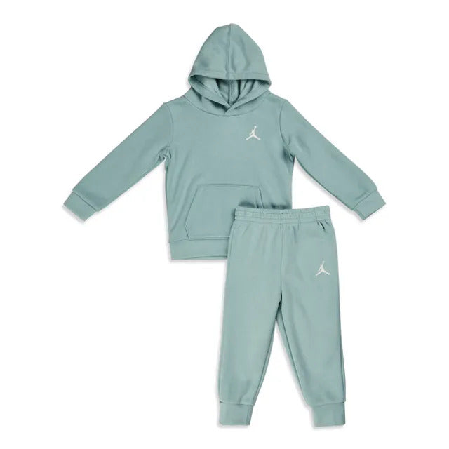 jordan completo tuta bambino mj essential fleece po set mineral blue kids