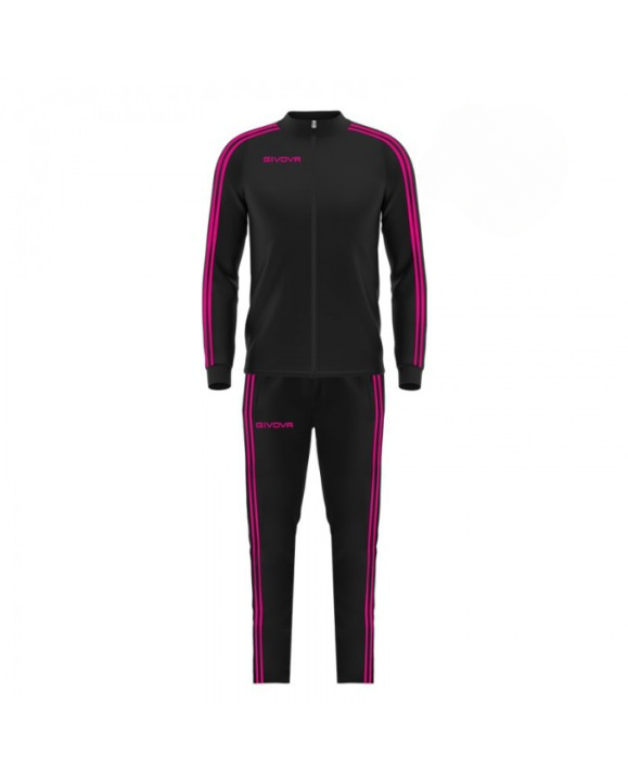 givova tuta revolution summer nerofuxia donna