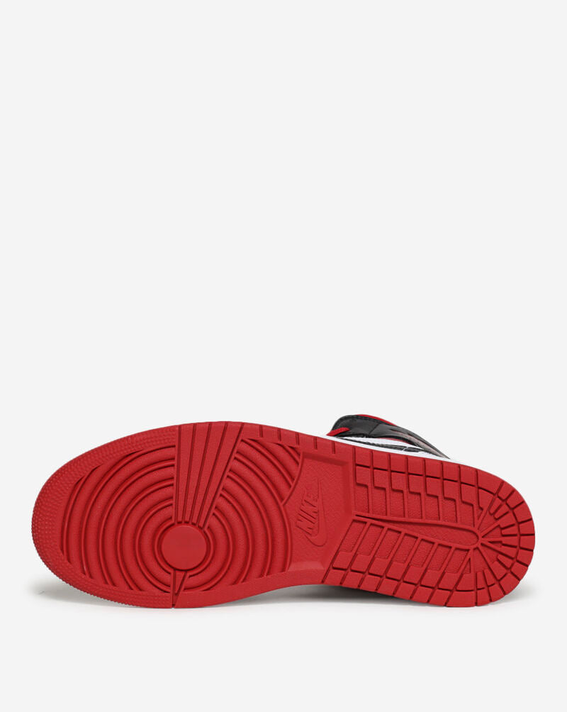 jordan 1 mid gym red black toe uomo