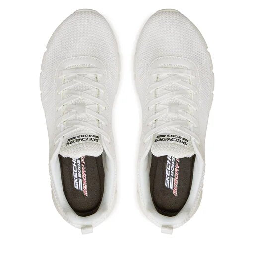 skechers bobs sport b flex bianco