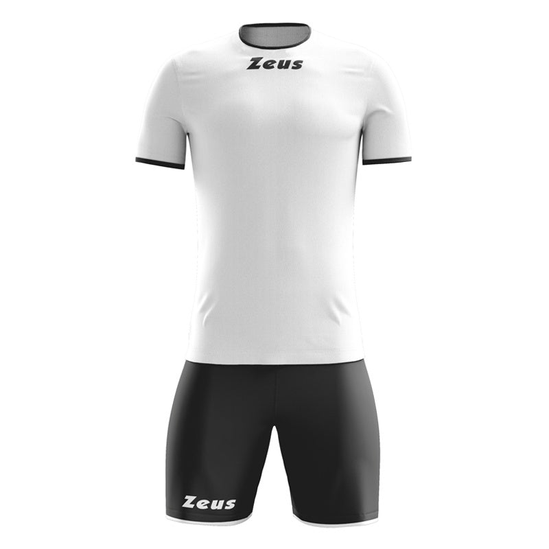 zeus kit sticker completo calcio bianco/nero