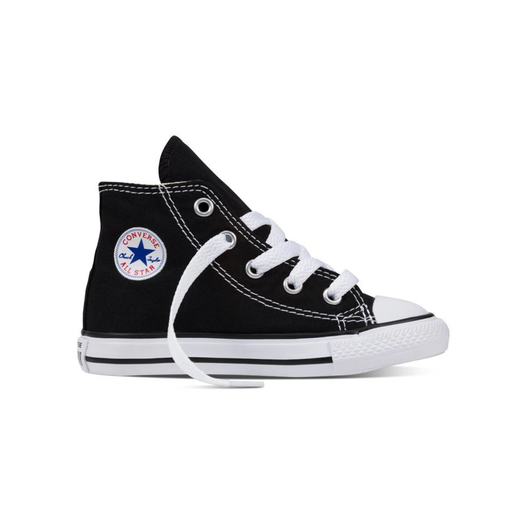 converse chuck taylor all star high scarpe nere kids