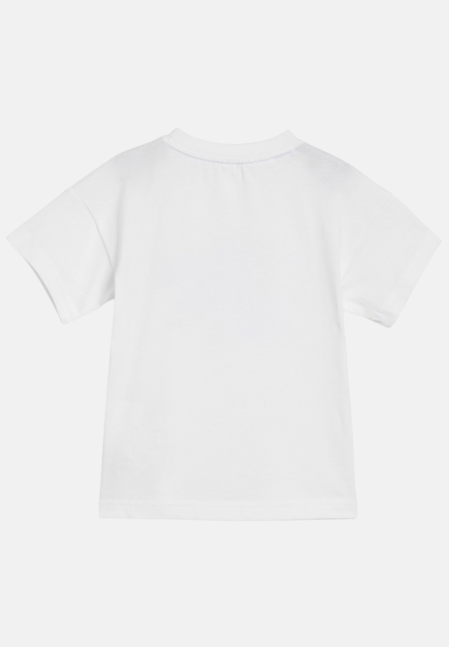 completo essentials allover print tee infant - bianco adidas