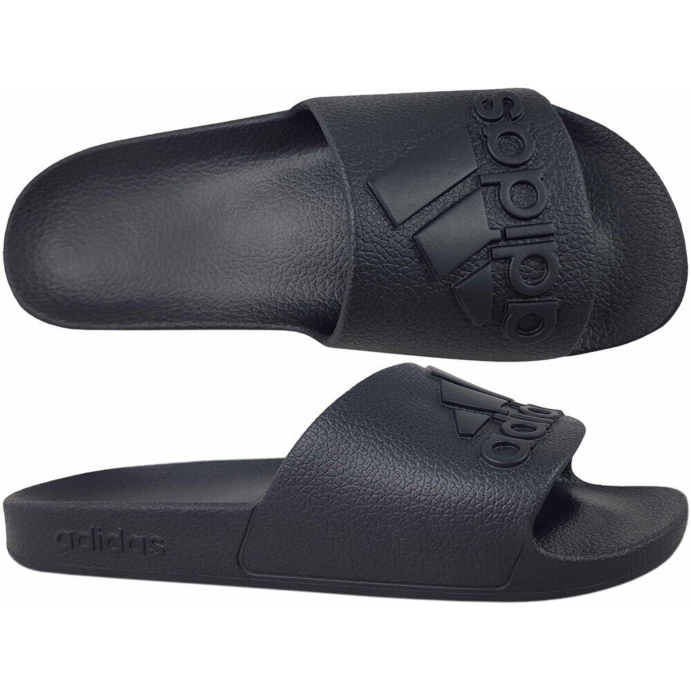 adidas adilette aqua slides black