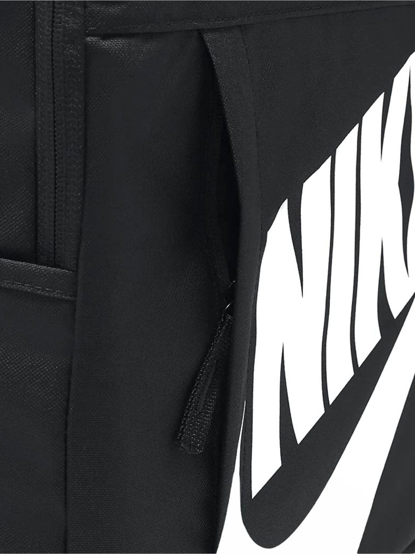 zaino nike nero logo bianco