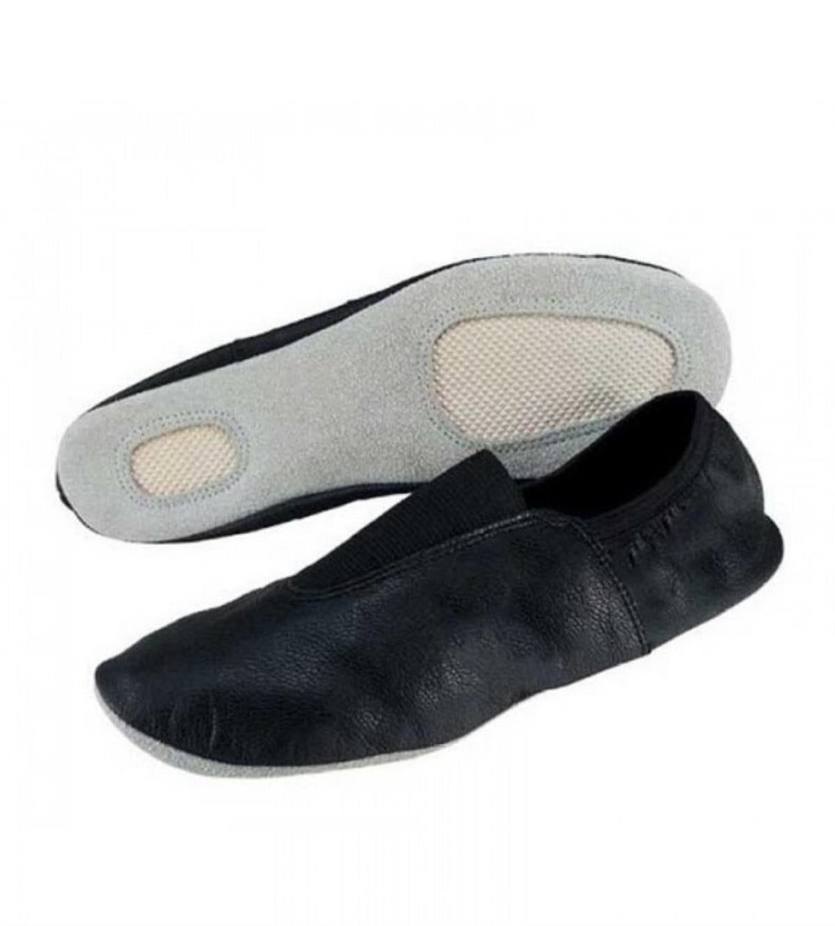 effea scarpe da ritmica in pelle /nero