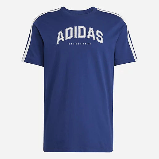 t-shirt adidas codes collegiate linear graphic