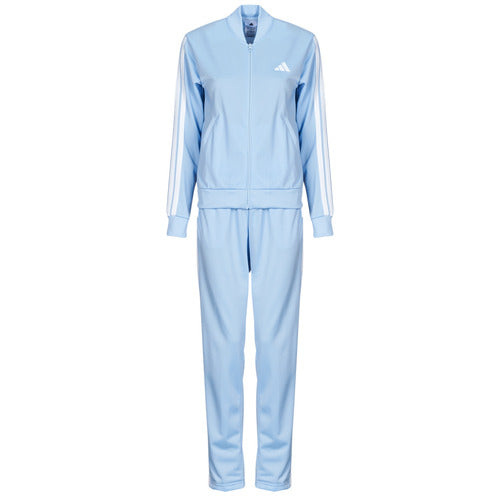 adidas essentials 3-stripes azzurro/bianco