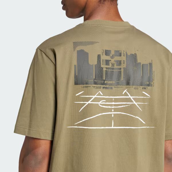 t-shirt codes photoreal graphic verde militare