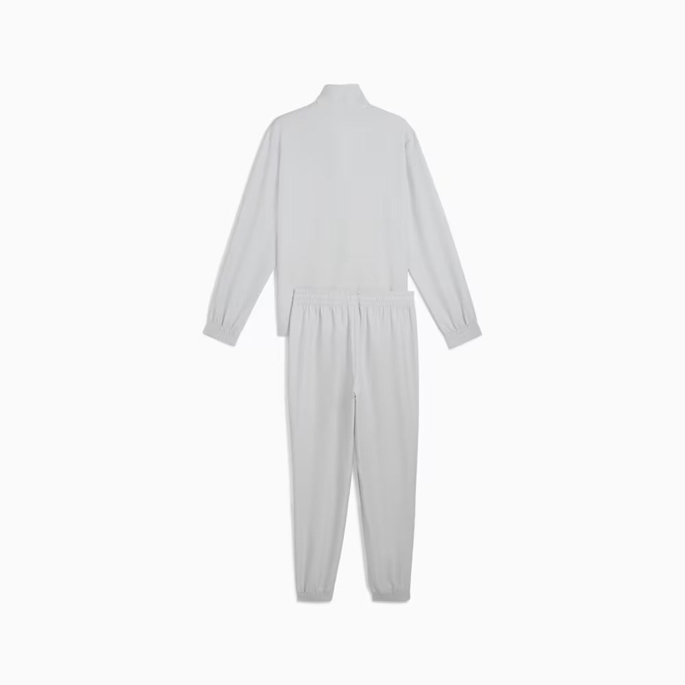 puma woven colorblock glacial grey