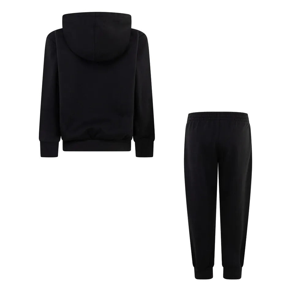 tuta converse nero logo verde acqua bianco