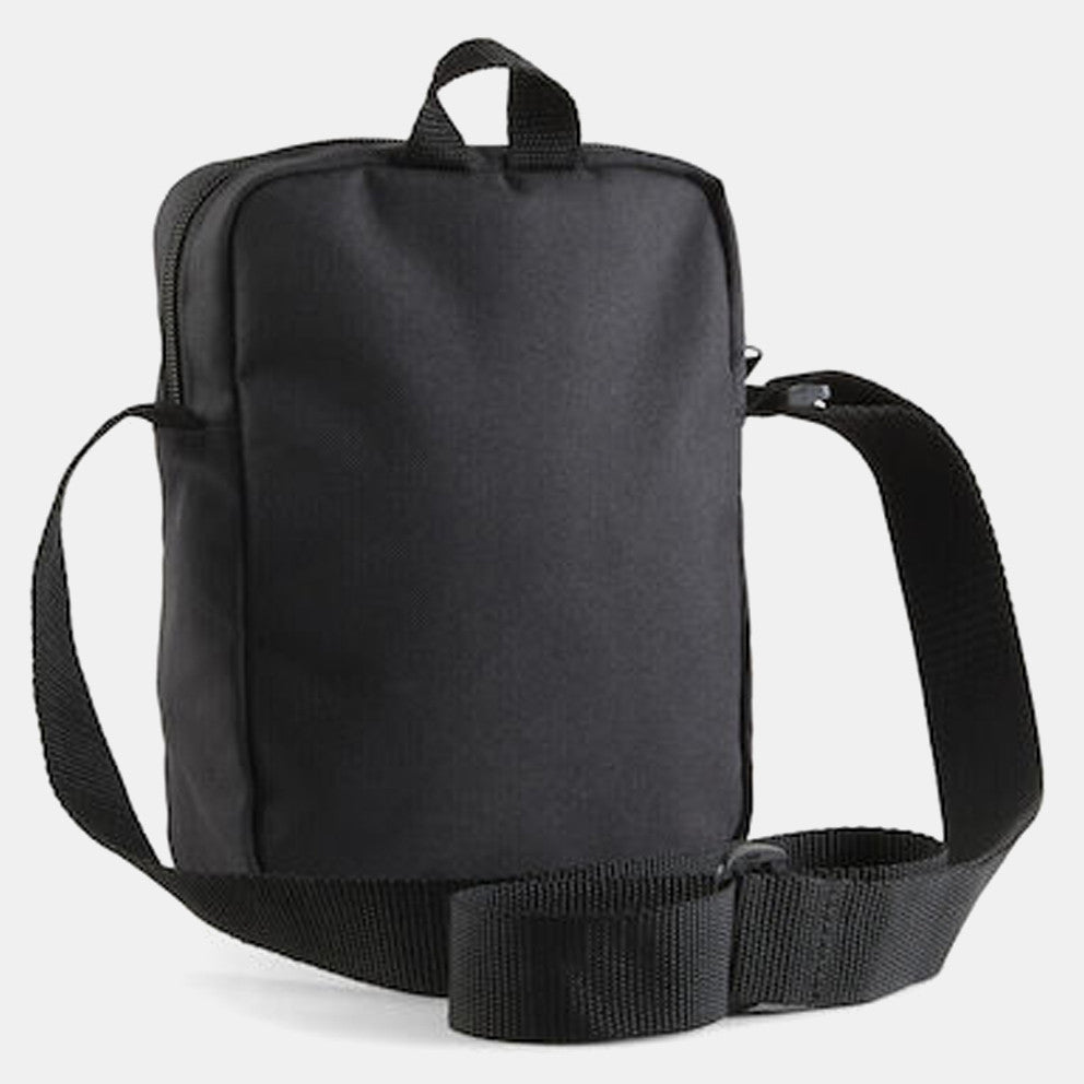 borsello puma nero logo bianco