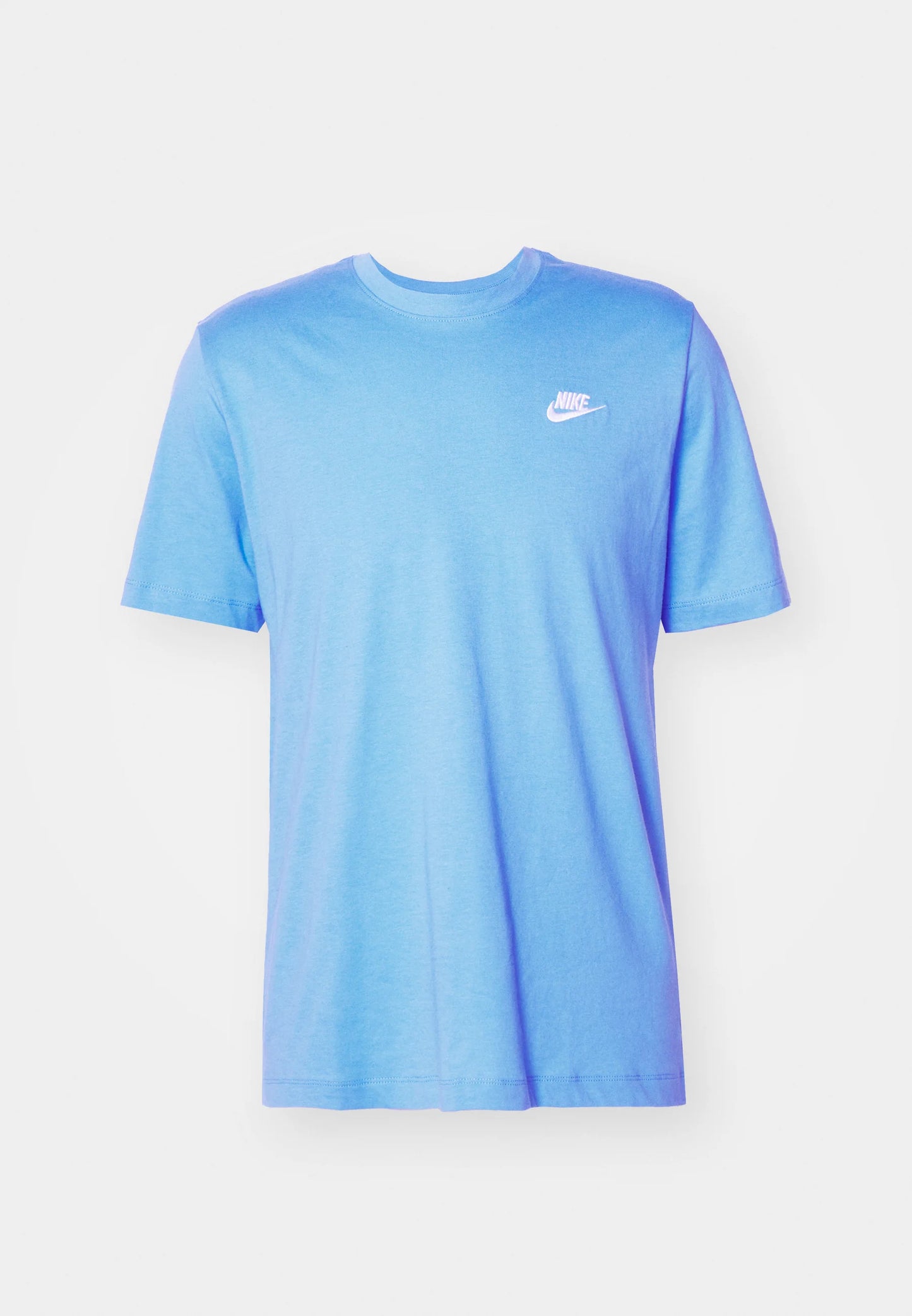 t-shirt nike sportswear club-azzurro