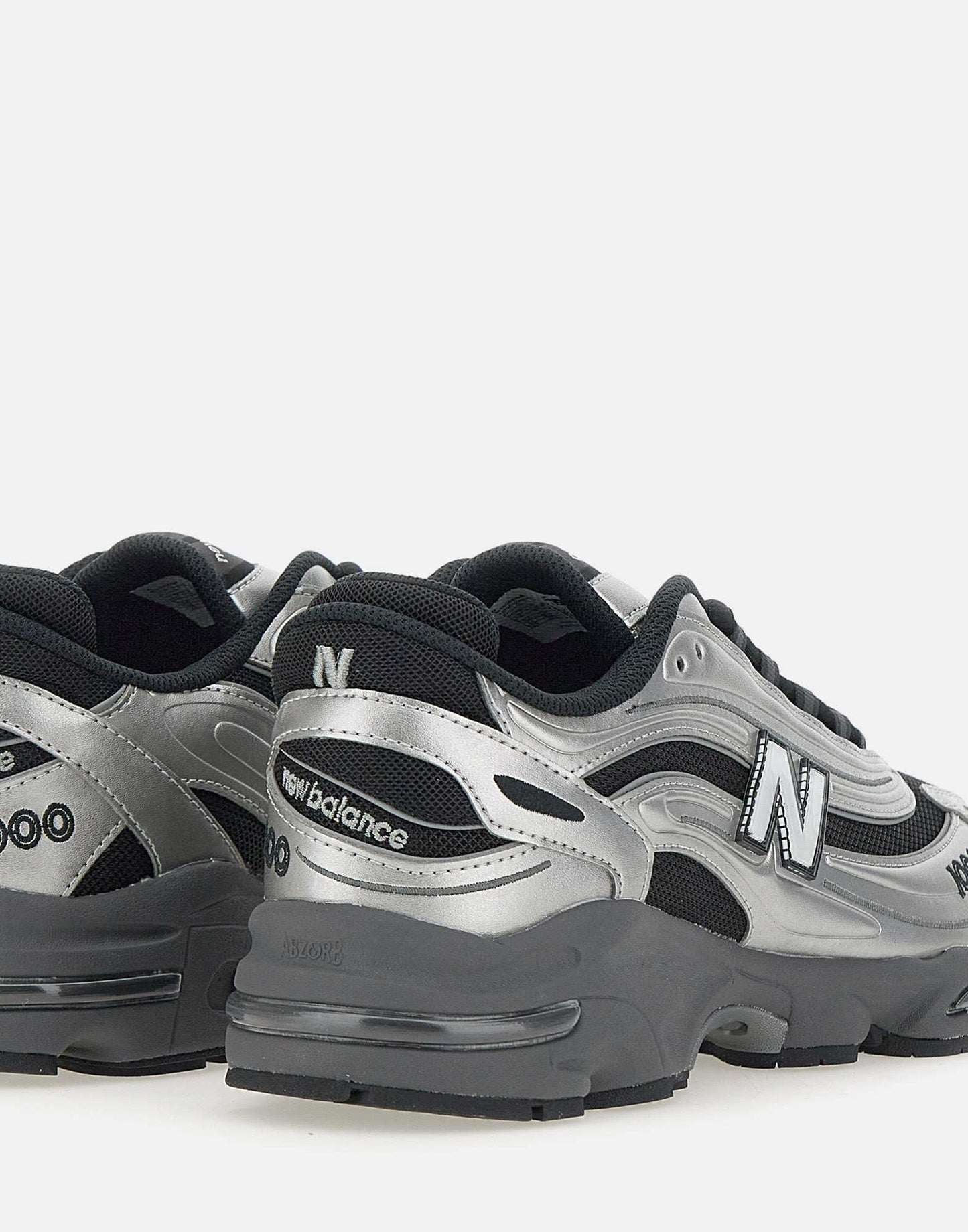 new balance 1000 black silver