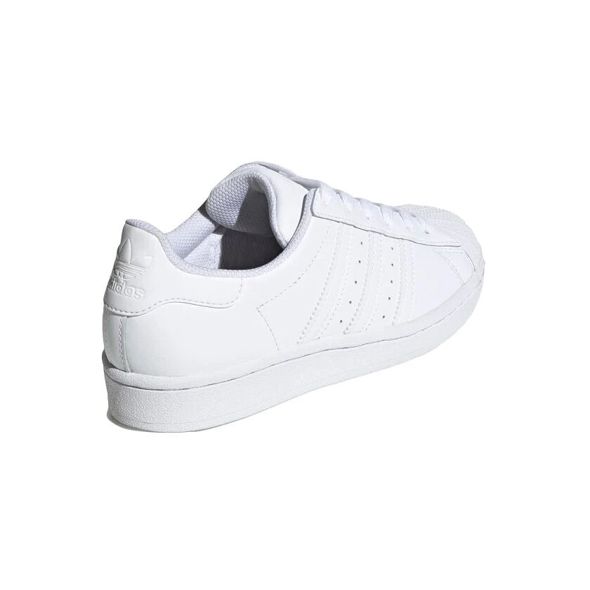adidas superstar j total white