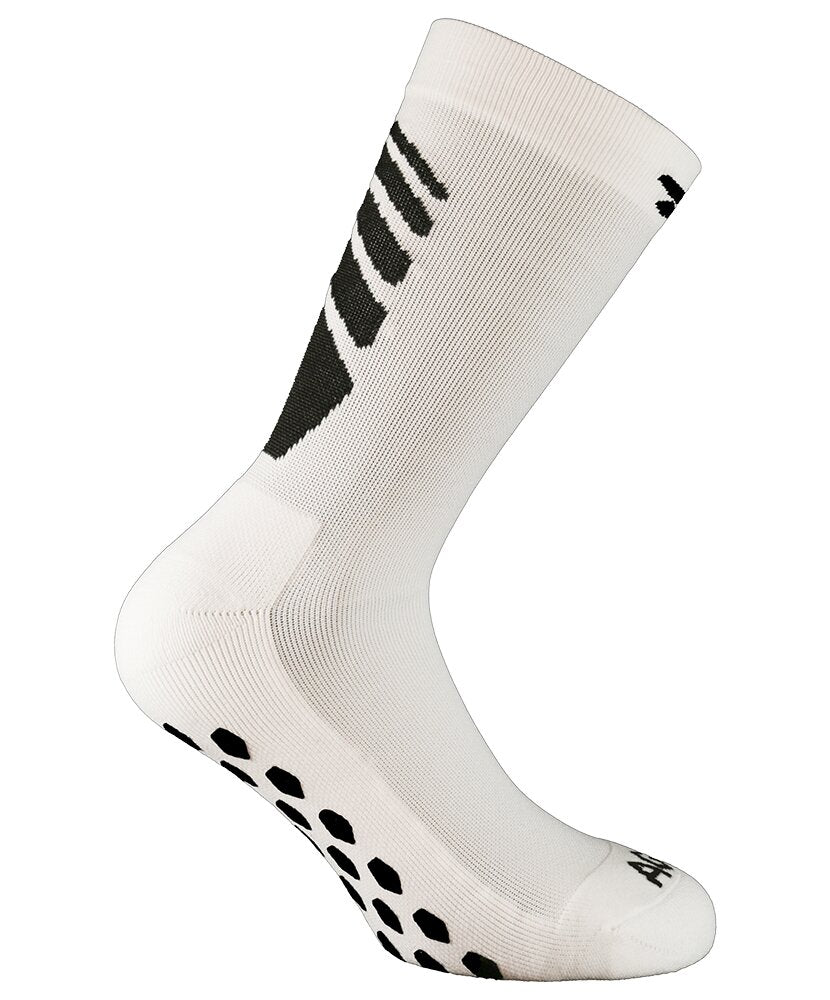 aggs calze tecnica antiscivolo bianca