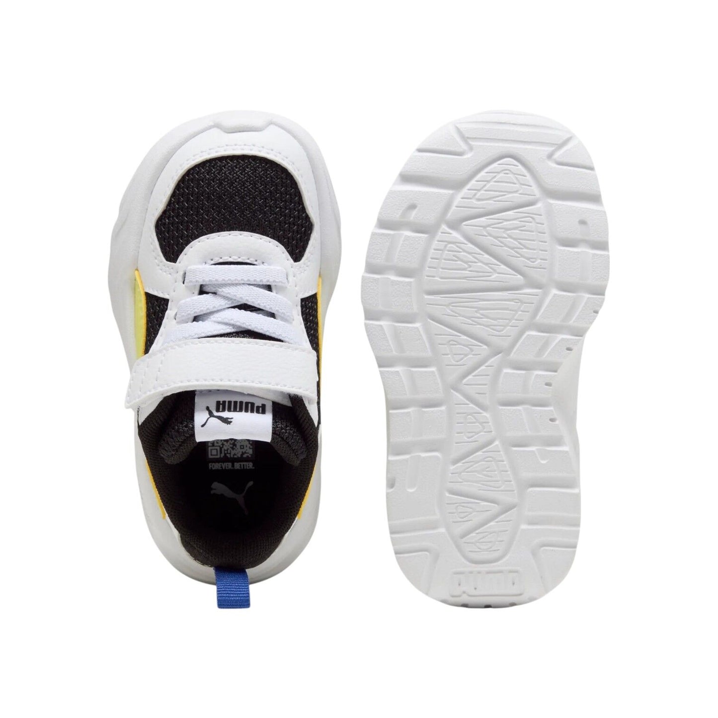 puma trinity lite ac+inf +nero-bianco-giallo