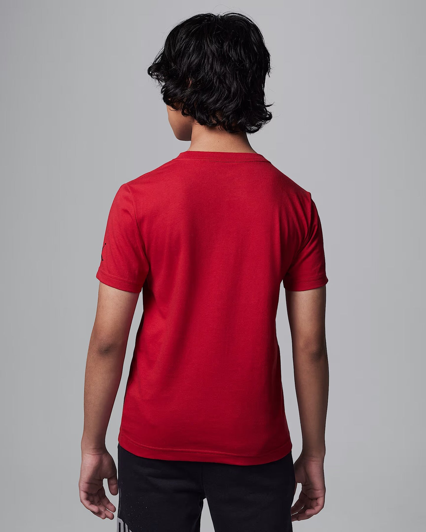 air jordan jumpman flight graphic kids t-shirt ''red'