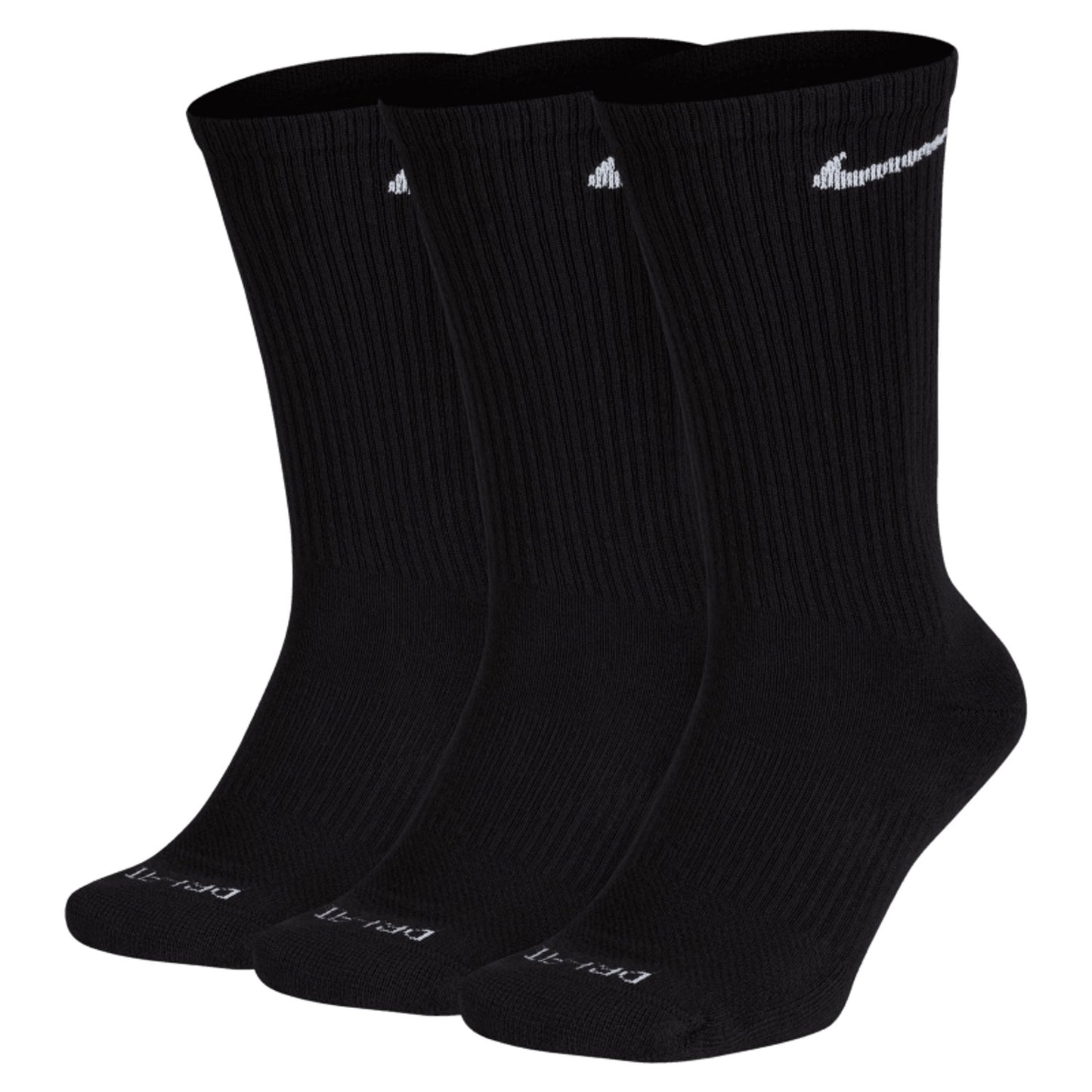 nike everyday plus cushioned training crew socks 3 pairs