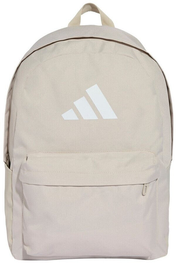 zaino adidas beige logo bianco