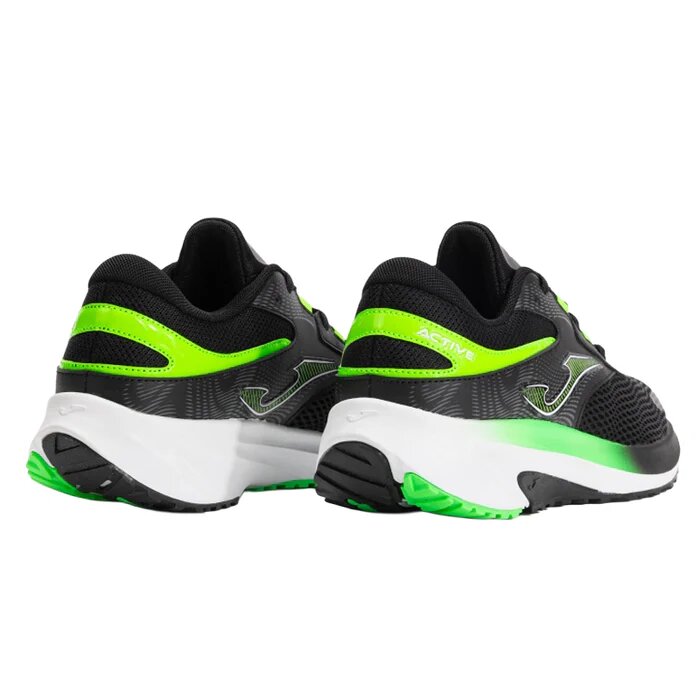 joma scarpe running active 2531 nero verde