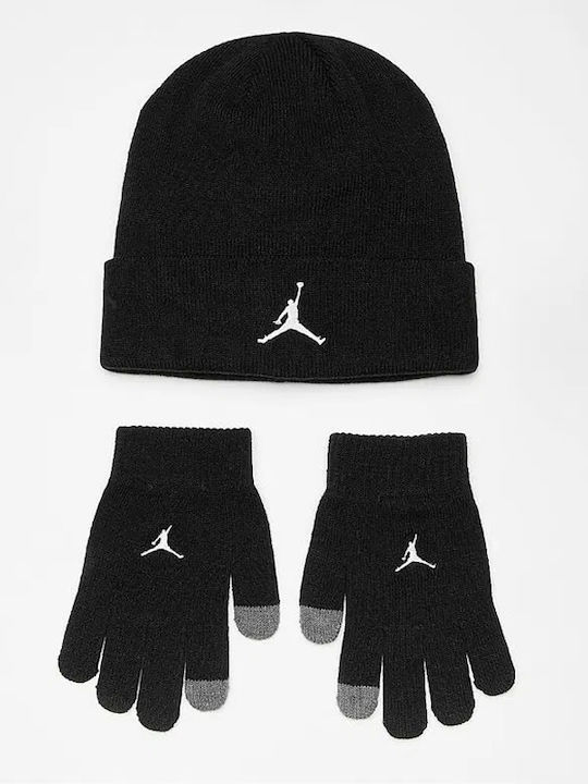 jordan essentials big kids' 2-piece beanie set