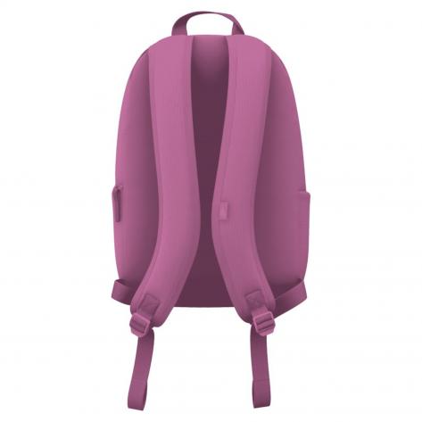nike heritage backpack (25l) rosa logo bianco