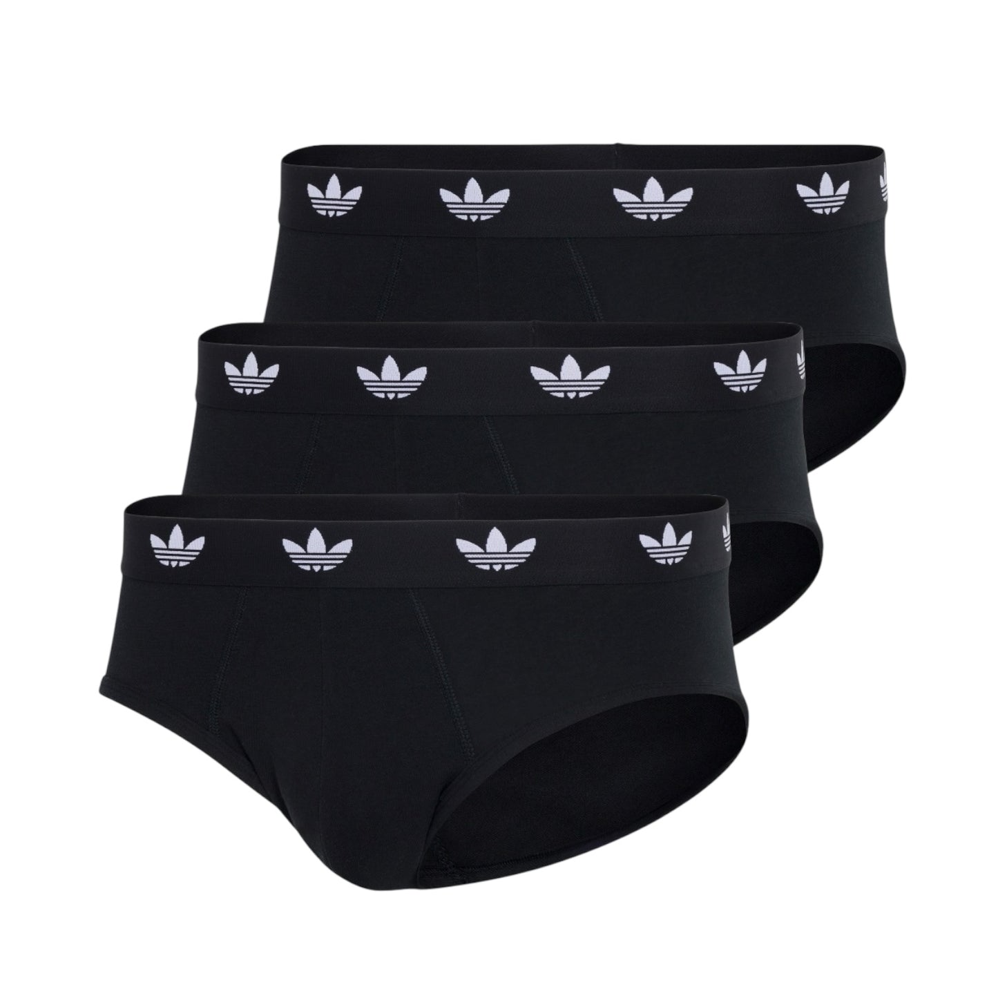 3pk slip comfort-adidas nero-logo bianco