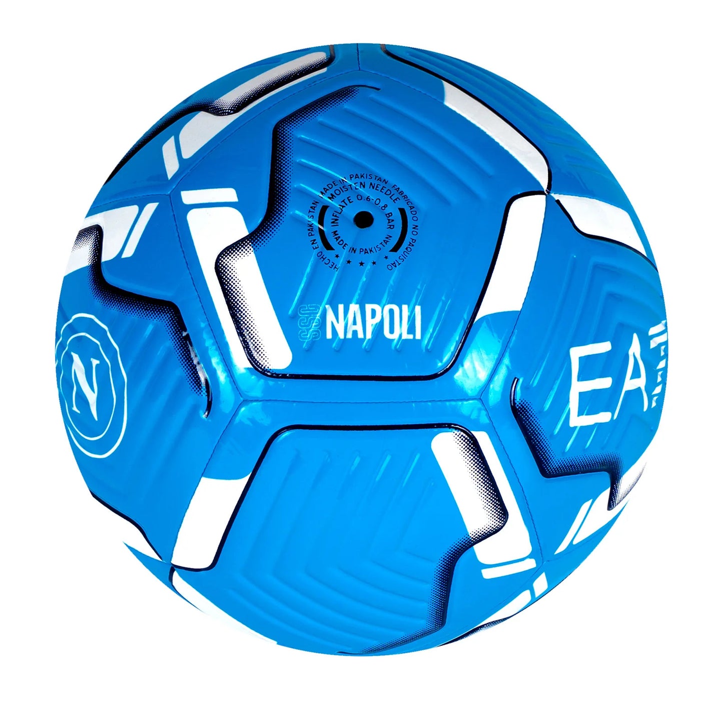 ea7 ssc napoli pallone groove azzurro size 5
