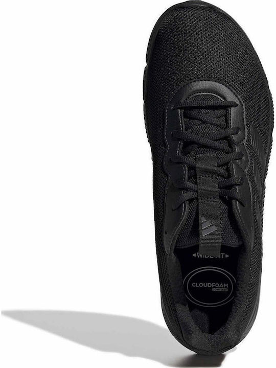 adidas cloudfoam flex lace black