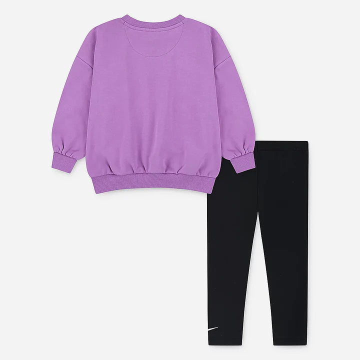 nike lace it up little kids' 2-piece leggings set