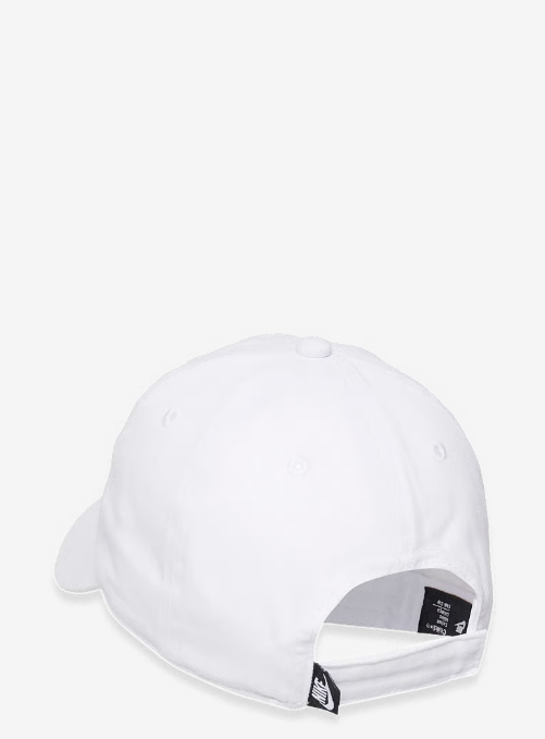 cappellino nike bianco log platificato