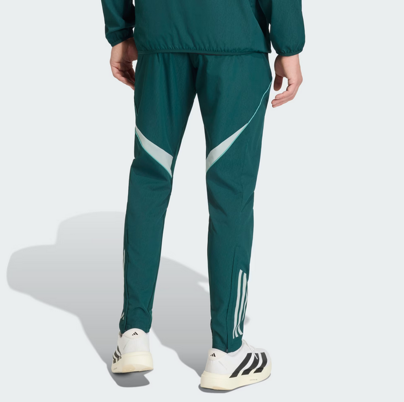 adidas pantaloni da rappresentanza tiro 25 competition arsenal fc verde uomo