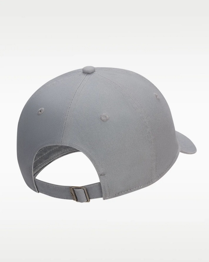 nike club unstructured futura wash cappello grigio uomo