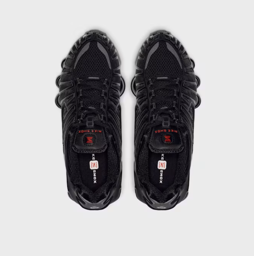 nike shox tl black uomo
