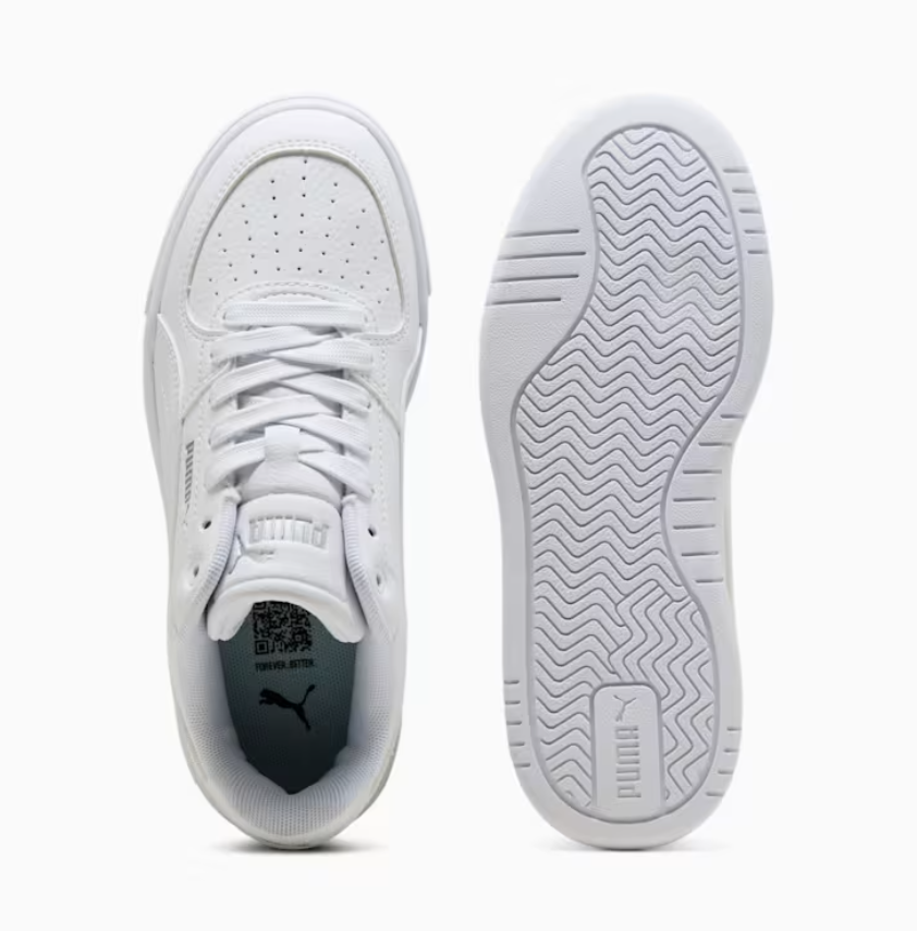 puma caven iii jr white-silver donna