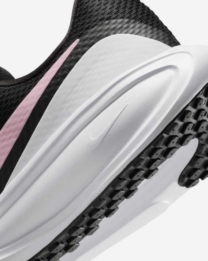 nike revolution 8 black-pink-white donna