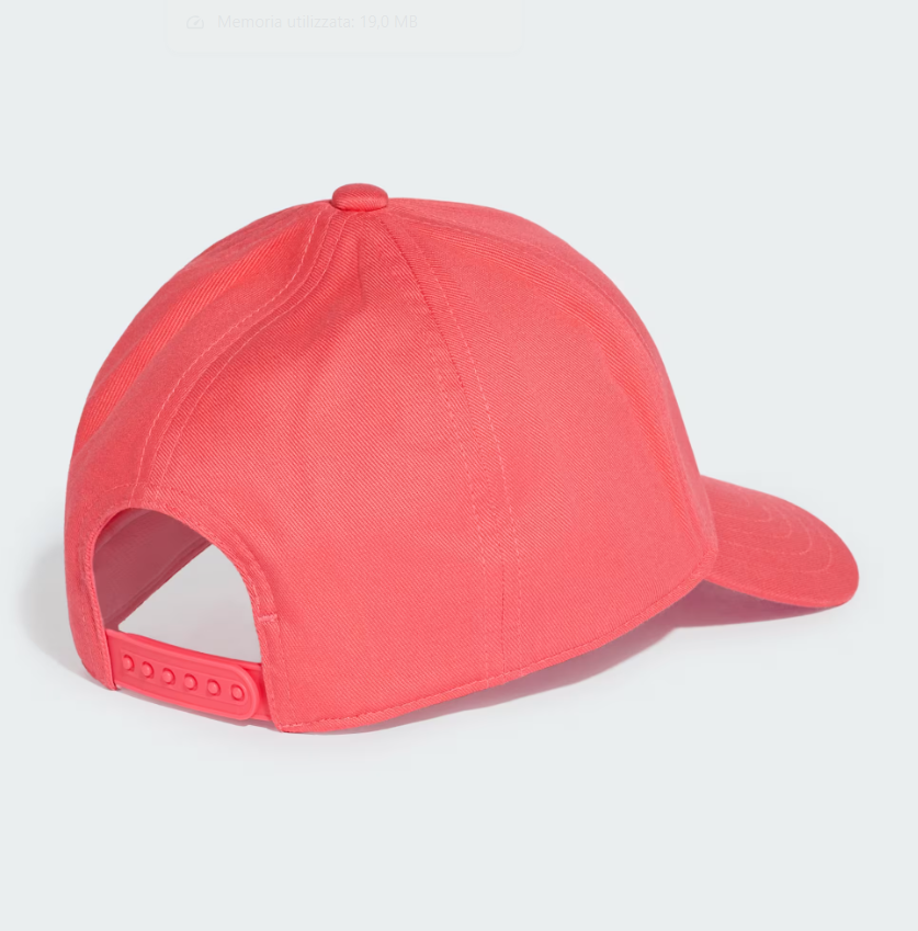 adidas cappellino rosa bambina