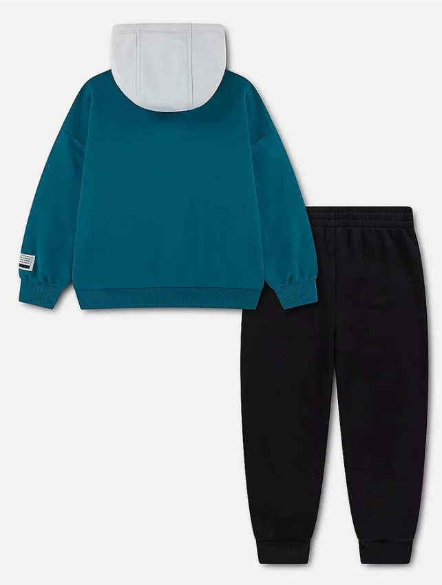 nike tuta grafic verde bambino